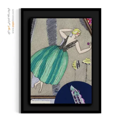 تابلو مد و فشن کلاسیک - ووگل – تابلو فشن - اسپو دکور