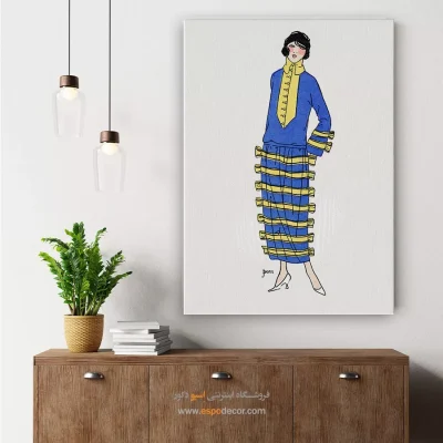 تابلو لباس مجلسی زنانه جدید برای مدلینگ