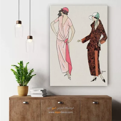 تابلو استایل زنانه - معنا و کاربرد – تابلو فشن - اسپو دکور
