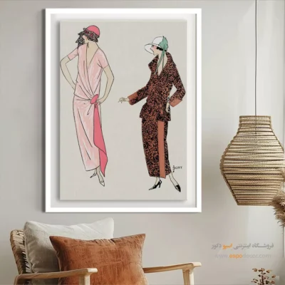 تابلو استایل زنانه - معنا و کاربرد – تابلو فشن - اسپو دکور