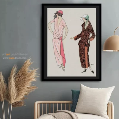 تابلو استایل زنانه - معنا و کاربرد – تابلو فشن - اسپو دکور