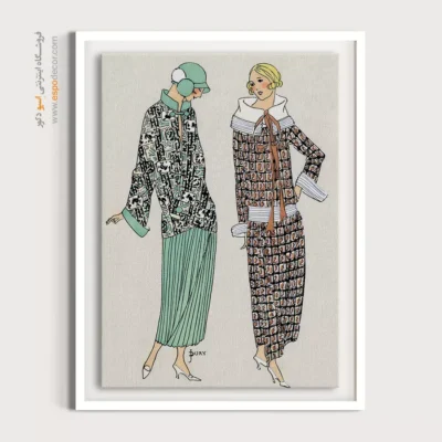 تابلو لاکچری فشن زنانه برای طراحی داخلی - ورزش و تنوع – تابلو فشن - اسپو دکور