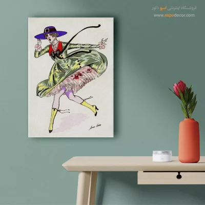 تابلو استایل خاص برای بوتیک لباس