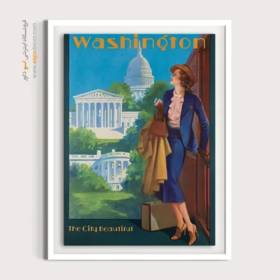 تابلو فشن مدرن - شهر زیبا – تابلو فشن - اسپو دکور