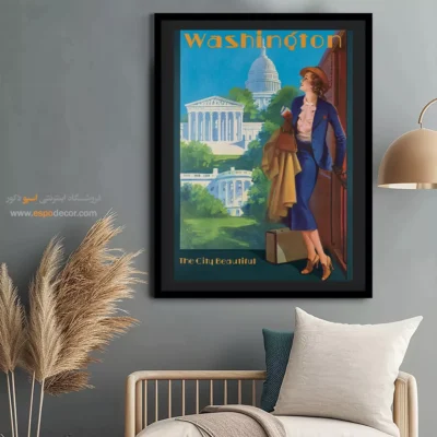 تابلو فشن مدرن - شهر زیبا – تابلو فشن - اسپو دکور