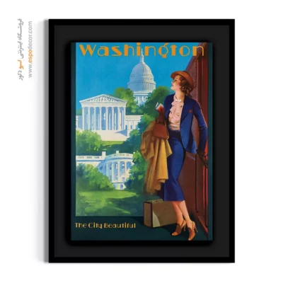 تابلو فشن مدرن - شهر زیبا – تابلو فشن - اسپو دکور