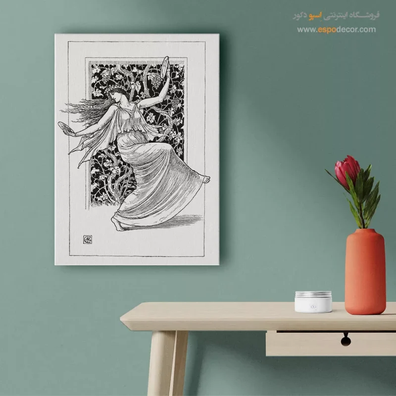 تابلو دخترانه برای دکوراسیون