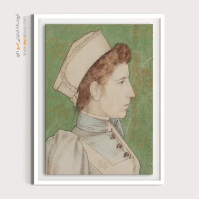 خرید تابلو برای سالن زیبایی مدرن - پرستار نلی – تابلو فشن - اسپو دکور