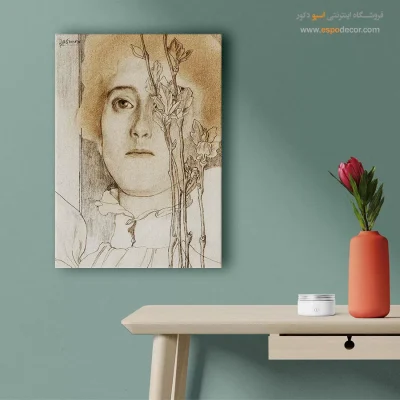 تابلو استایل خیابانی برای کادو تولد - زن ناشناس – تابلو فشن - اسپو دکور