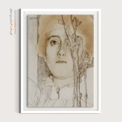 تابلو استایل خیابانی برای کادو تولد - زن ناشناس – تابلو فشن - اسپو دکور