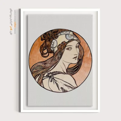 تابلو مد و فشن خلاقانه برای دیوار پذیرایی - پنجره بوتیک4 – تابلو فشن - اسپو دکور