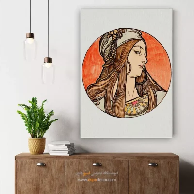 تابلو مدرن برای دیوار اتاق - پنجره بوتیک6 – تابلو فشن - اسپو دکور