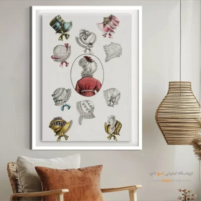 تابلو هنری فشن - لباس اپرا – تابلو فشن - اسپو دکور