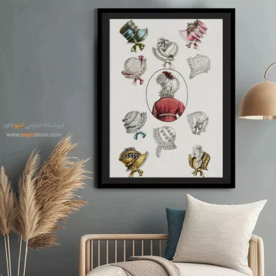 تابلو هنری فشن - لباس اپرا – تابلو فشن - اسپو دکور