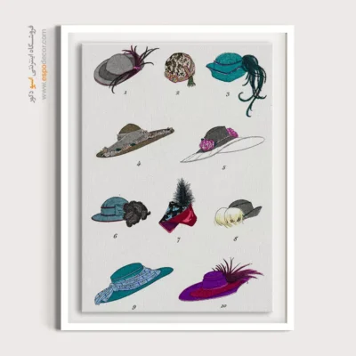 تابلو خلاقانه برای طراحی داخلی - اکسسوری 1912 – تابلو فشن - اسپو دکور