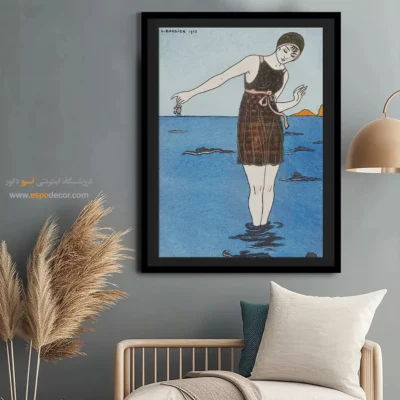 تابلو لاکچری برای دکور خانه - لباس های پاریسی – تابلو فشن - اسپو دکور