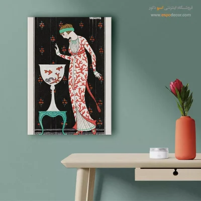 تابلو جدید برای دکور خانه - لباس شب از مجله مد – تابلو فشن - اسپو دکور