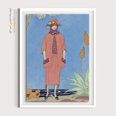 تابلو فانتزی برای دکوراسیون - ساحل نخل – تابلو فشن - اسپو دکور