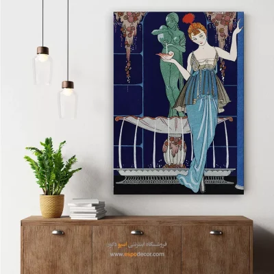 تابلو شو لباس رنگی برای دیوار اتاق