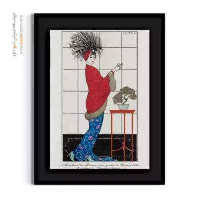 تابلو فشن جدید برای طراحان لباس - کت دمشقی صورتی – تابلو فشن - اسپو دکور