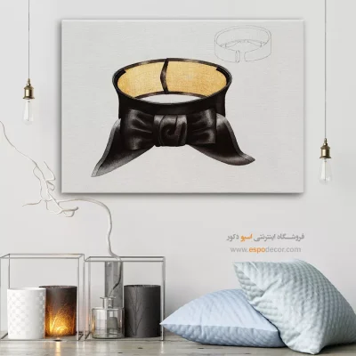 تابلو هنری برای دیوار پذیرایی