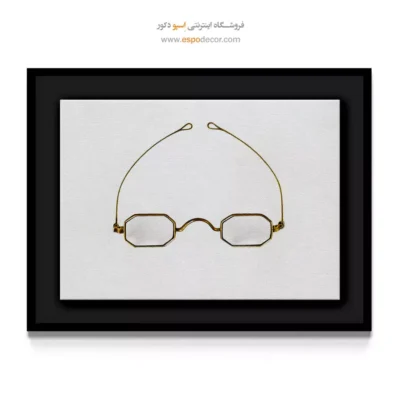 تابلو استایل خاص مدرن برای دکور خانه - عینک (1937) – تابلو فشن - اسپو دکور