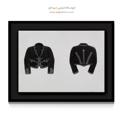 خرید تابلو فانتزی برای اتاق نوجوان - بولرو مردانه – تابلو فشن - اسپو دکور