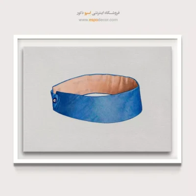 تابلو سالن زیبایی فانتزی - یقه اثر الیزابت موتال – تابلو فشن - اسپو دکور