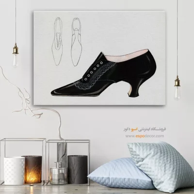 تابلو طراحی لباس زنانه خاص برای دکوراسیون