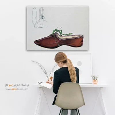 تابلو مد و فشن لاکچری برای اتاق نوجوان