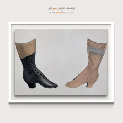 تابلو لاکچری فشن - فروشگاه کفش – تابلو فشن - اسپو دکور