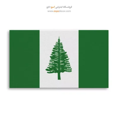 تابلو پرچم کشور جزیره نورفولک