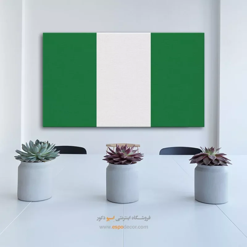 تابلو پرچم کشور نیجریه
