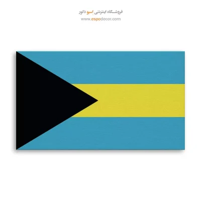 تابلو پرچم کشور باهاماس