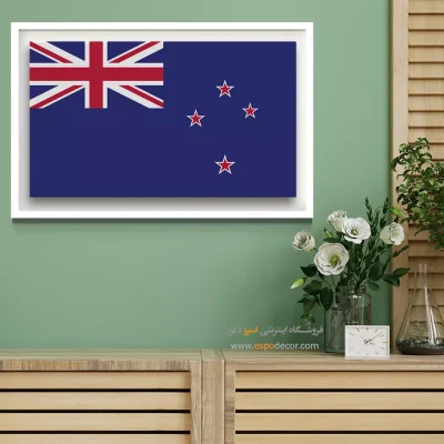 تابلو پرچم کشور نیوزیلند