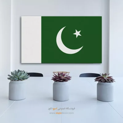 تابلو پرچم کشور پاکستان