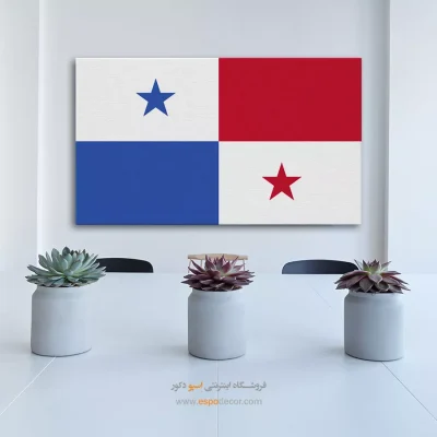 تابلو پرچم کشور پاناما