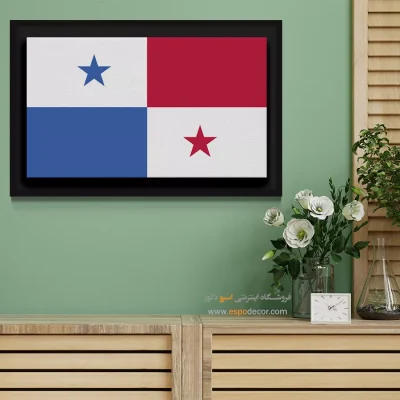 تابلو پرچم کشور پاناما