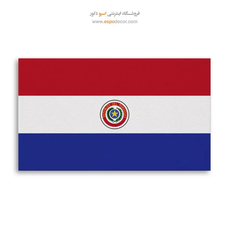 تابلو پرچم کشور پاراگوئه
