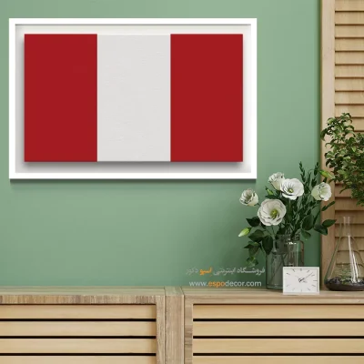 تابلو پرچم کشور پرو