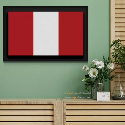 تابلو پرچم کشور پرو