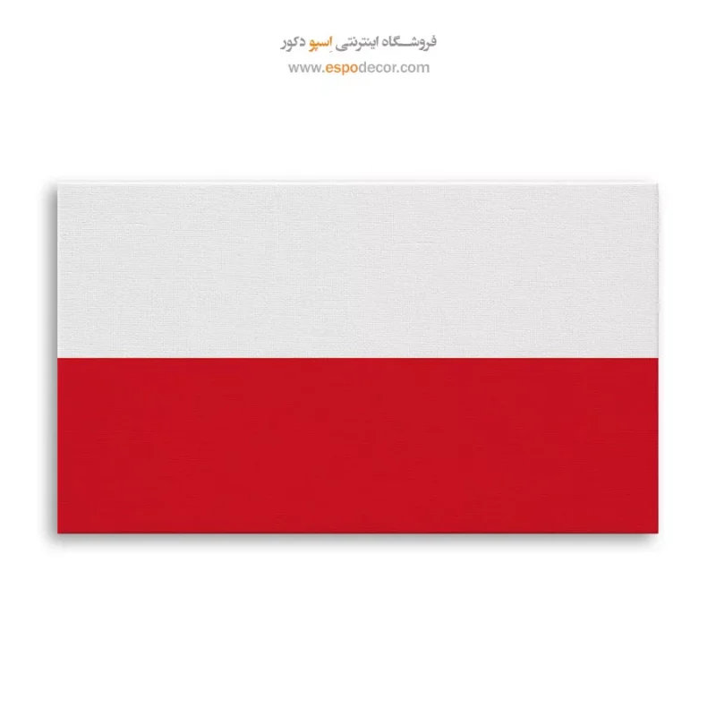 تابلو پرچم کشور لهستان