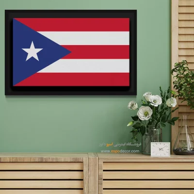 تابلو پرچم کشور پورتوریکو