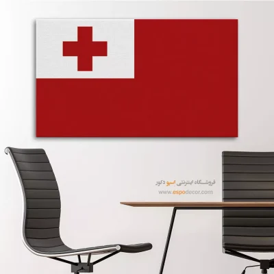 تابلو پرچم کشور تونگا