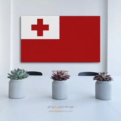 تابلو پرچم کشور تونگا