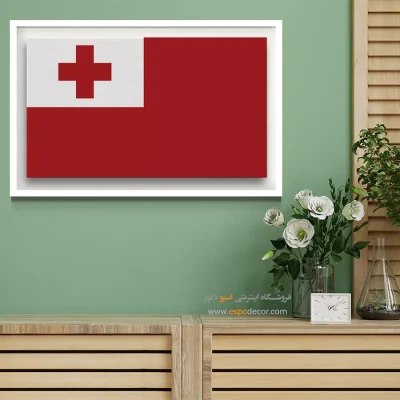 تابلو پرچم کشور تونگا