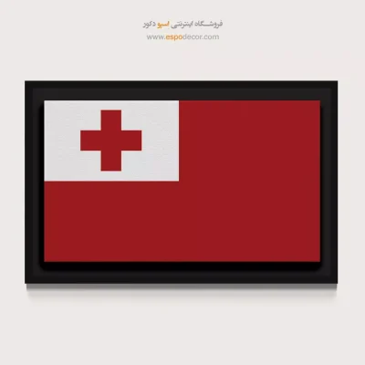 تابلو پرچم کشور تونگا