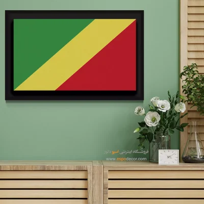 تابلو پرچم کشور جمهوری کنگو