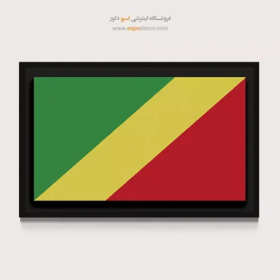 تابلو پرچم کشور جمهوری کنگو