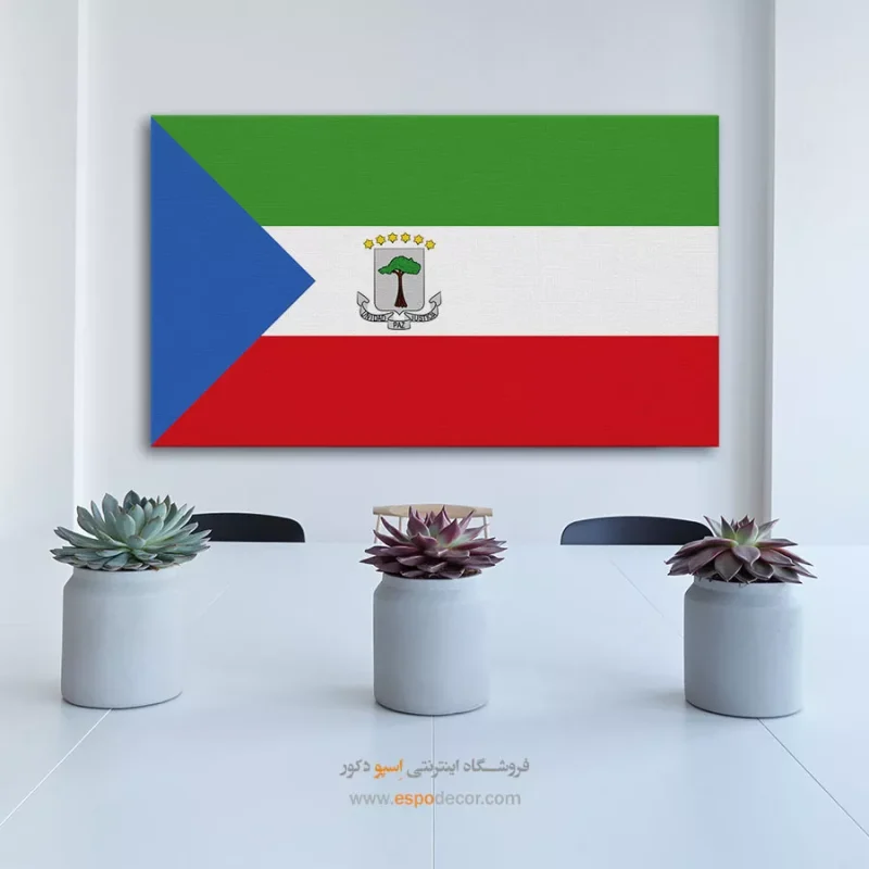 تابلو پرچم کشور گینه استوایی